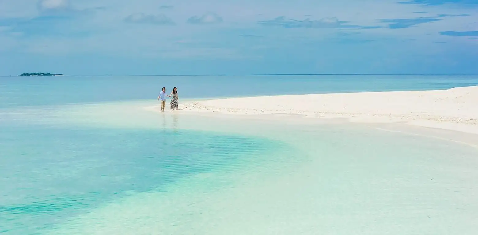 m comme mariage lune de miel maldives