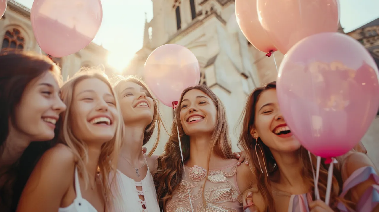Idées pour enterrement de vie de jeune fille à Lyon © Photo Midjourney