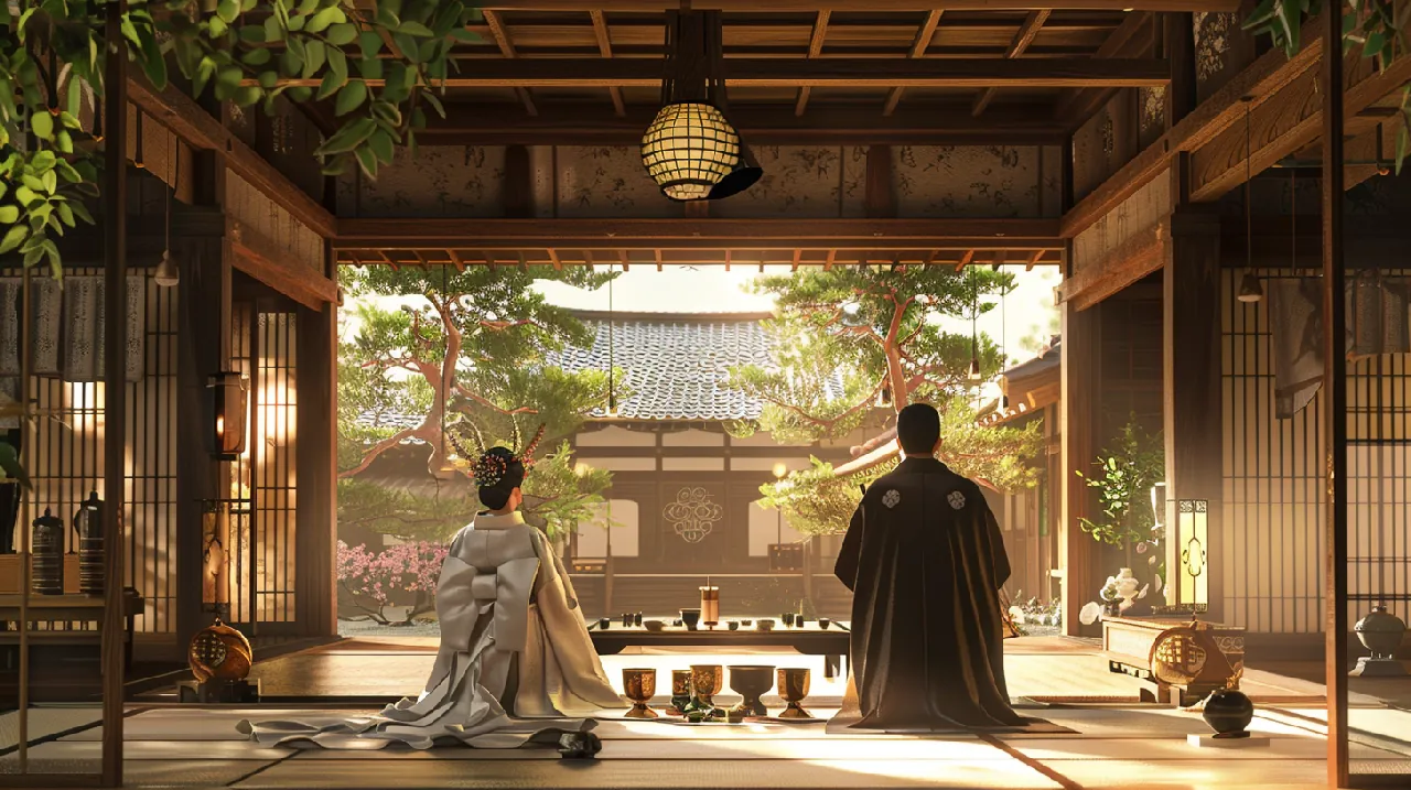 Tradition de mariage japonais