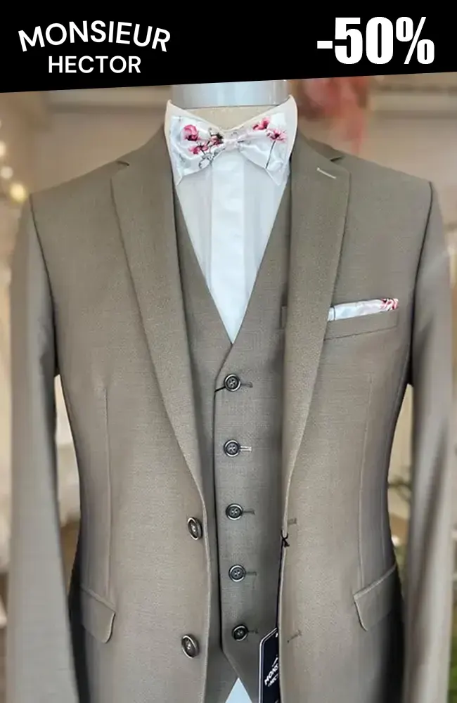 Costume homme pas cher Lyon - Tenue de mariage Adimo