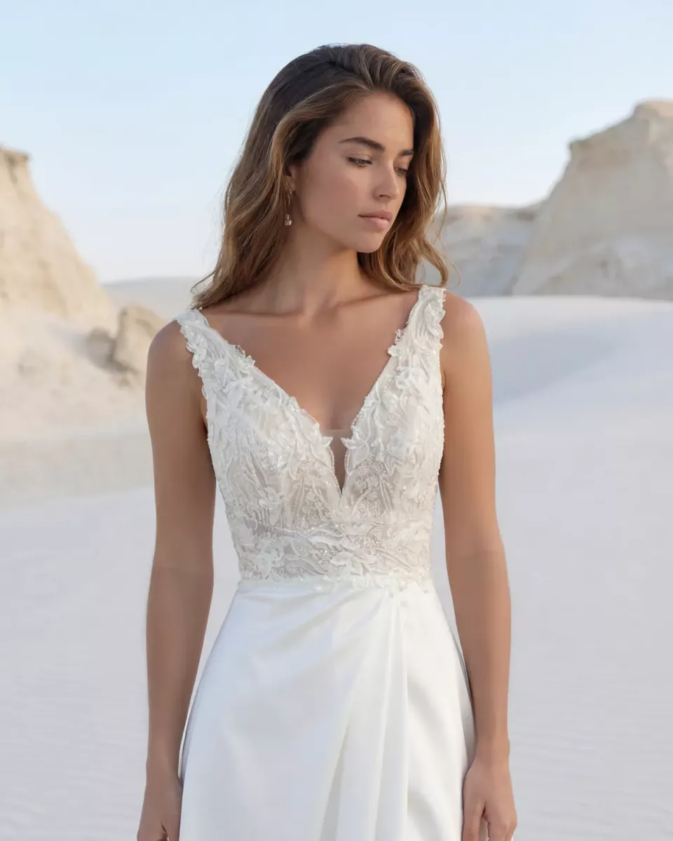 Robe mariage fluide Lyon